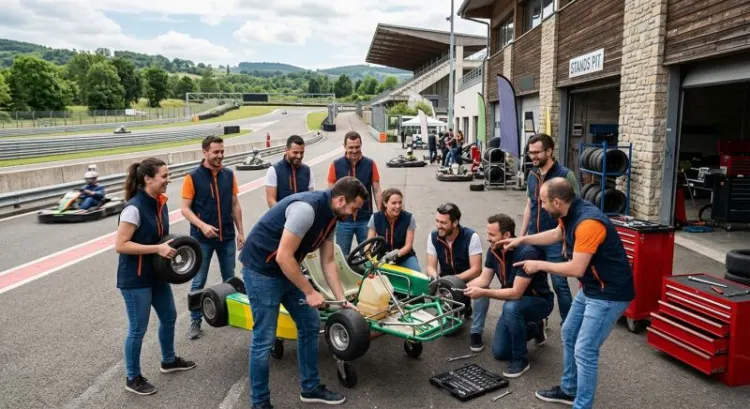 Team building à Saint-Étienne : faire du pilotage sur circuit une vraie expérience de cohésion d'équipe